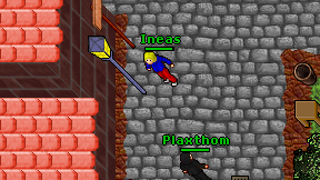 Ineas on screen