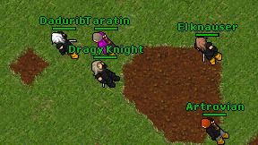 Dragy Knight on screen