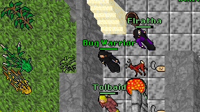 Bug Warrior on screen