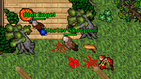 Master Skorpion on screen