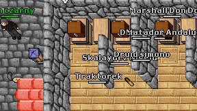 Traktorek on screen
