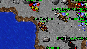 Jet Stream on screen