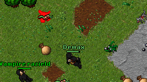 Dewax on screen