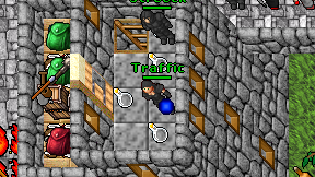 Traffic on screen