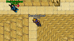Zumbaitor on screen