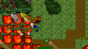 Konikom on screen