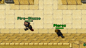 Fire-Blazze on screen