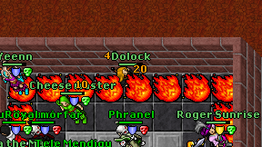Dolock on screen