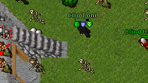 Blind Hakeryu on screen