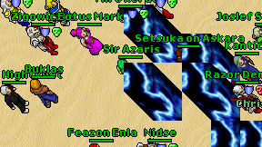 Sir Azaris on screen
