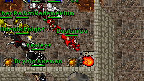 Dualampa on screen