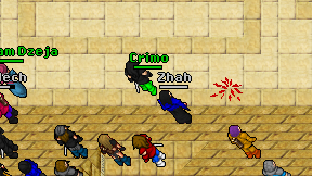 Zhah on screen