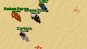 Argon Zyda on screen