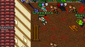 Green Kira on screen