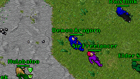 Demon Aragorn on screen