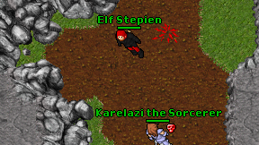 Elf Stepien on screen