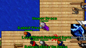Homer Draco on screen