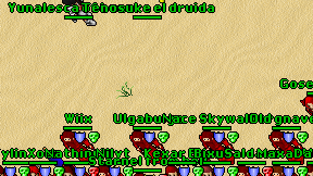 Tenosuke el druida on screen