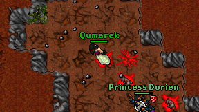 Qumarek on screen