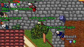 Netto-archer on screen