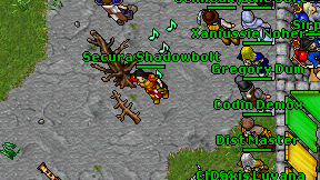 Secura Shadowbolt on screen