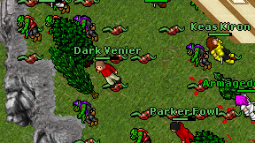 Dark Venier on screen