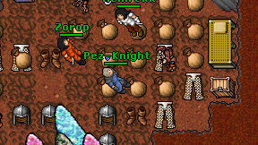 Pez-Knight on screen