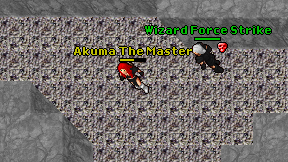 Akuma The Master on screen