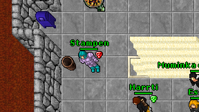 Stampen on screen
