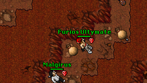 Furios Ultymate on screen