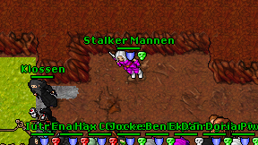 Stalker Mannen on screen