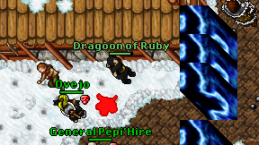 Dragoon of Ruby on screen