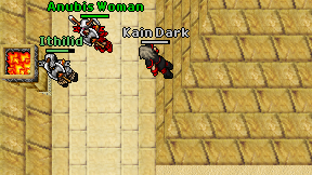 Kain Dark on screen