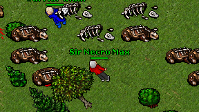 Sir Necro Max on screen