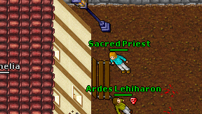 Sacred Priest on screen
