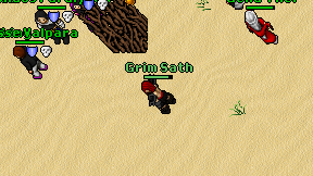 Grim Sath on screen