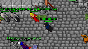 Luxubot on screen