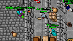 Arthinux on screen