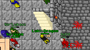 Luki-Dragon on screen