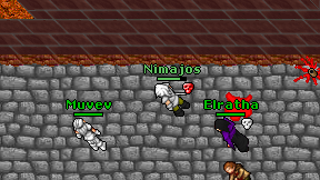 Nimajos on screen