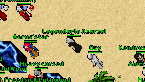 Legendario Azarzel on screen