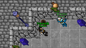 Nevok on screen