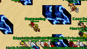 Happening on screen