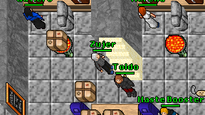Zujer on screen