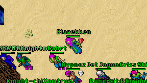 Blazekken on screen