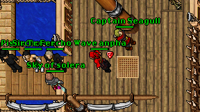 Wave anpha on screen