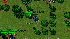 Bolter Fast on screen