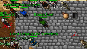 Blade Jovi on screen