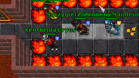 Xenthrida Cryus on screen