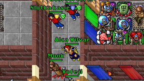 Alca Wilvar on screen